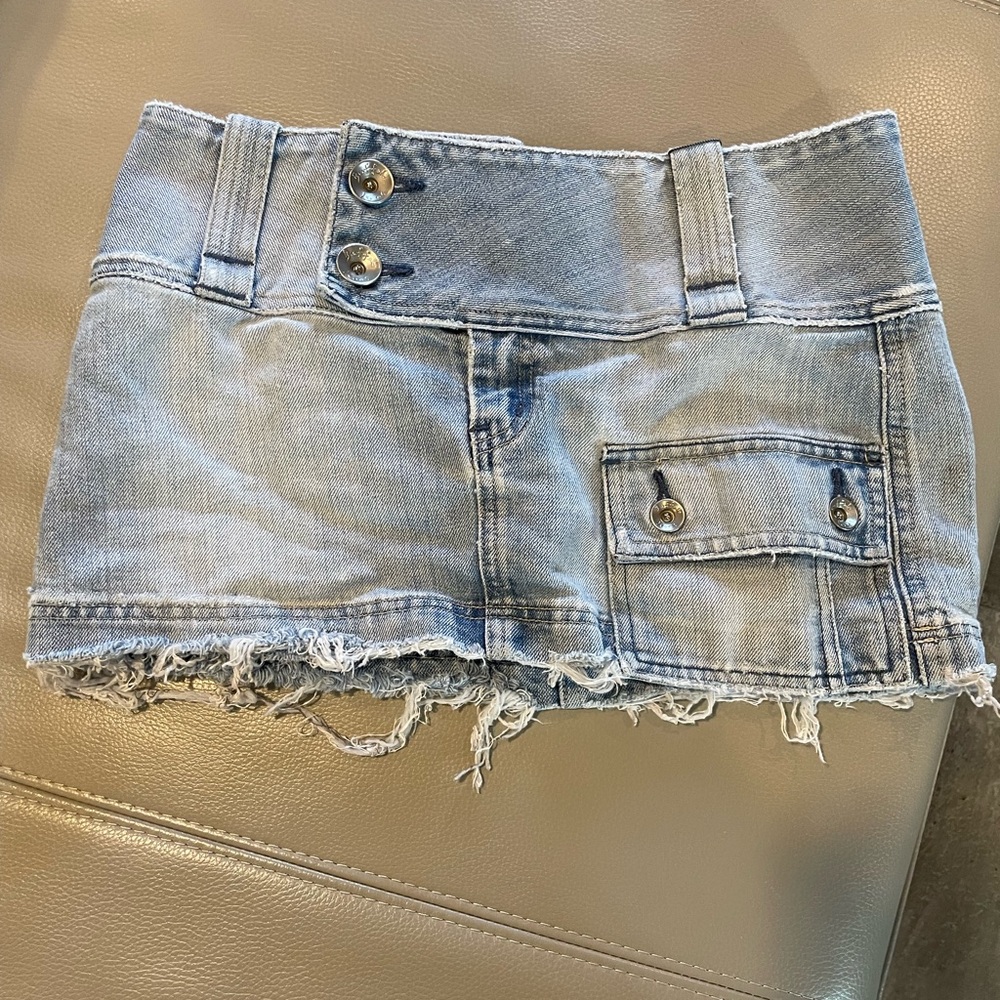 Buffalo Jean denim miniskirt vintage